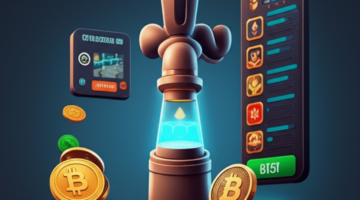 Faucet e a Gamificação da Criptoeconomia: Ganhe Cripto Enquanto Se Diverte!