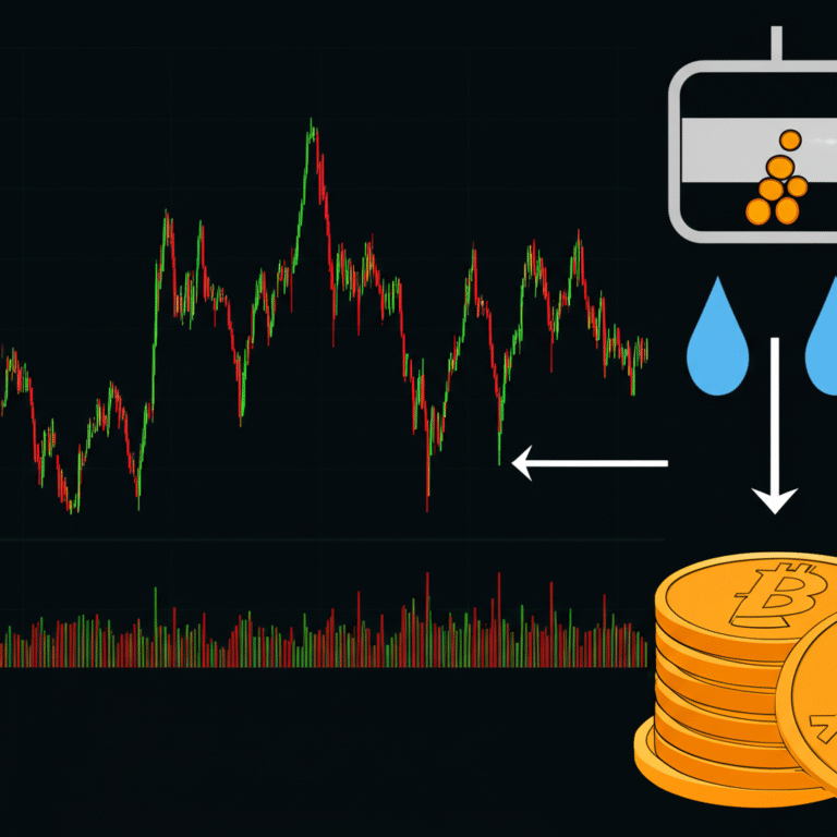 Impacto do Preço da Criptomoeda Gráfico mostrando flutuação do preço de criptomoeda